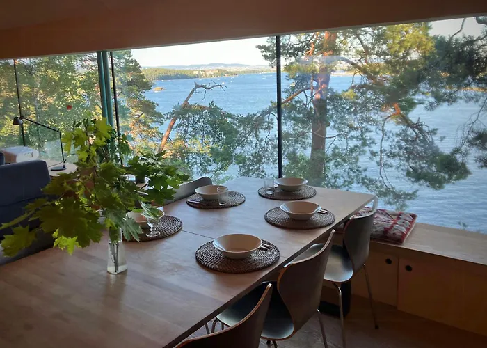 Architect-designed House With Pier On Nesoya Holiday home Sandvika (Baerum)